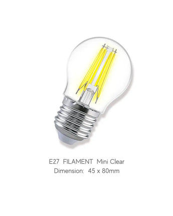 LED Filament Mini Bulb KAT INTERIORS