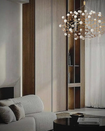 Mesh Chandelier - KAT INTERIORS